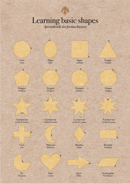 Basic shapes cut out