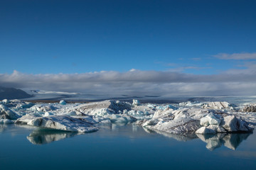 Glacier Lagoon Jökulsarlon on Iceland
