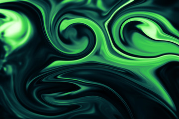 Fototapeta premium Abstract background of colorful liquid liner. Abstract texture of liquid acrylic.