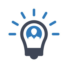 Business creative solution icon