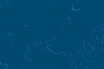 Blue Waterdrop Background