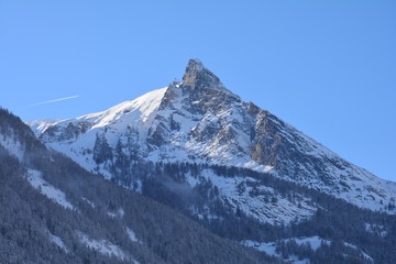 Village de Cogne Vallée d'Aoste Italie Hiver