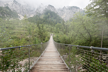 H&auml;ngebr&uuml;cke N&auml;he Hintersee