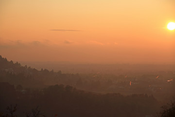 Naklejka premium Abendstimmung