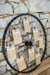 Décoration de table de mariage