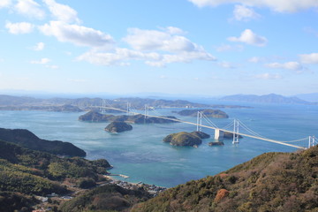 aerial view of the bay