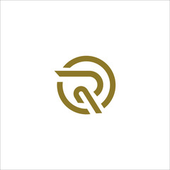 circle R logo design template