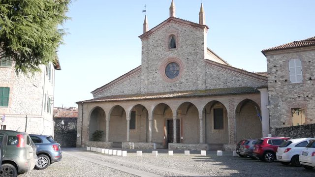 Bobbio, Italy, The Basilica of Saint Columbanus