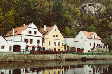Cesky Krumlov town