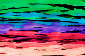 Abstract colorful painted background