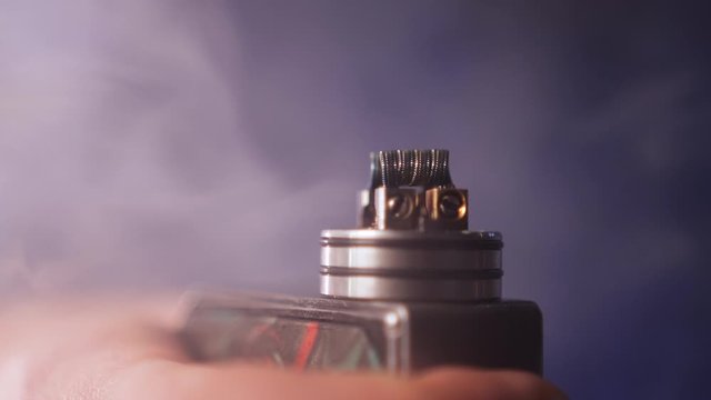 Vape Macro, Coil Change In Rda Atomizer For Vaping , E-Cigarette