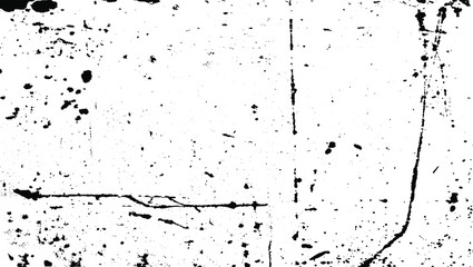 Uneven black and white texture vector. Distressed overlay texture. Grunge background. Abstract textured effect. Vector Illustration. Black isolated on white background. EPS10.