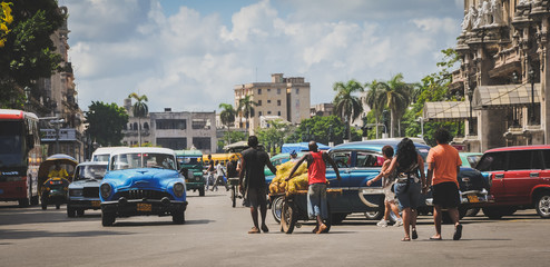 Vida en las calles de Cuba