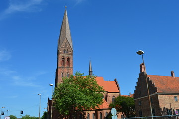 Obraz premium Eglise Danemark