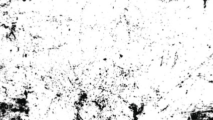 Uneven black and white texture vector. Distressed overlay texture. Grunge background. Abstract textured effect. Vector Illustration. Black isolated on white background. EPS10.