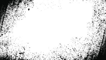 Scratched Frame. Grunge Urban Background Texture Vector. Dust Overlay. Distressed Grainy Grungy Framing Effect. Distressed Backdrop Vector Illustration. EPS 10.
