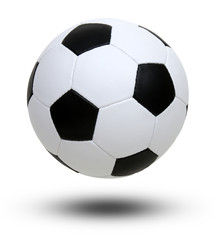 Naklejka premium Ball isolated on white background