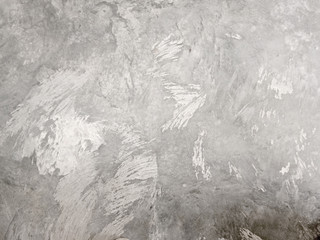 Concrete walls with abstract patterns