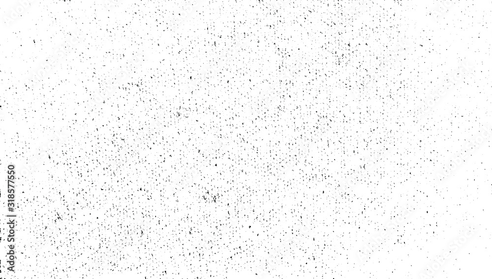 Wall mural abstract vector noise. small particles of debris and dust. distressed uneven background. grunge text