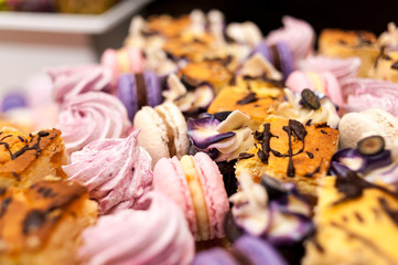 Sweets at a birthday or wedding celebration