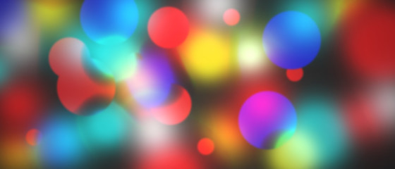 Creative bokeh texture 