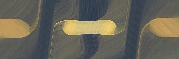 dynamic horizontal header with dim gray, dark khaki and pastel brown colors. dynamic curved lines with fluid flowing waves and curves