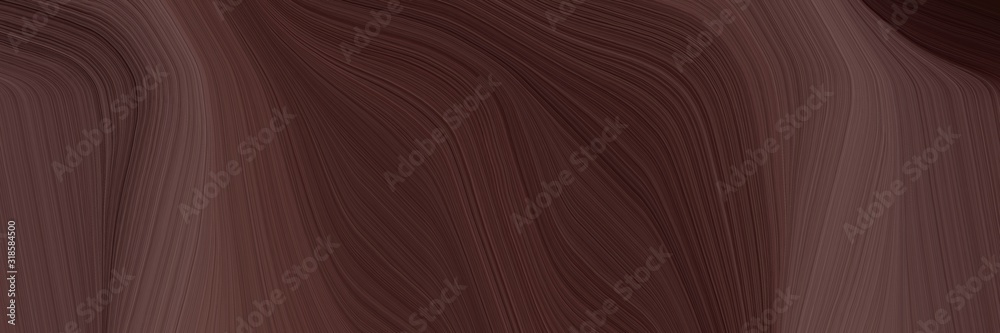Poster moving banner design with old mauve, very dark red and very dark pink colors. dynamic curved lines with fluid flowing waves and curves