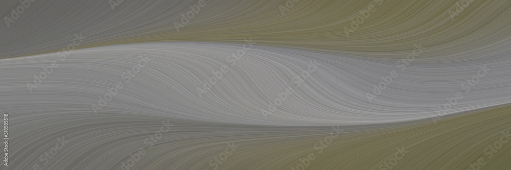 Aufkleber colorful banner design with old lavender, dim gray and dark gray colors. dynamic curved lines with f