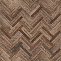 Seamless wood parquet texture herringbone light brown