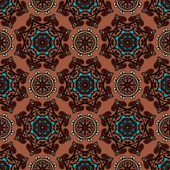 Tribal vintage abstract geometric ethnic seamless pattern ornamental.