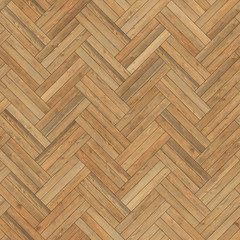 Seamless wood parquet texture herringbone light brown