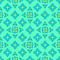 Abdtract cute geometric shapes seamless pattern