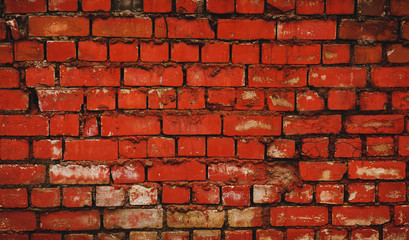 Obraz premium brick wall background. brick house.
