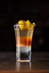 tasty cocktail in the bar