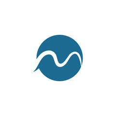M Letter Logo Template