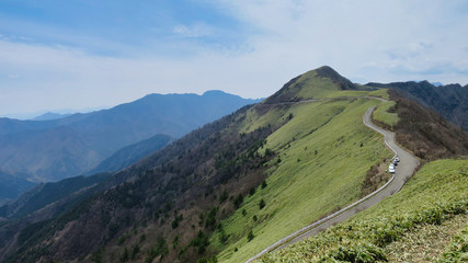 瓶ヶ森　UFOライン　愛媛県　CM道路