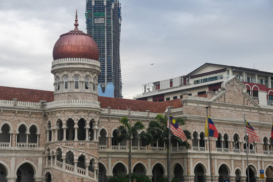 Sultan Abdul Samad Building exterior. Kuala Lumpur, Malaysia