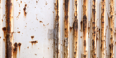 old metal background with rust