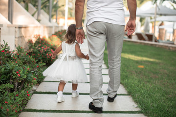 Father and daughter