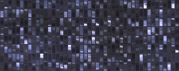 3d material mosaic purple glass tiles 