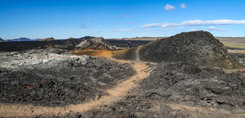 Paysage volcanique en Islande © AlexQ