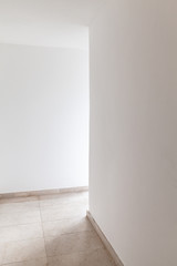 Abstract empty modern interior, vertical photo