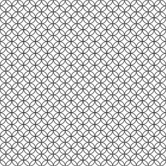 Seamless geometric circles background pattern