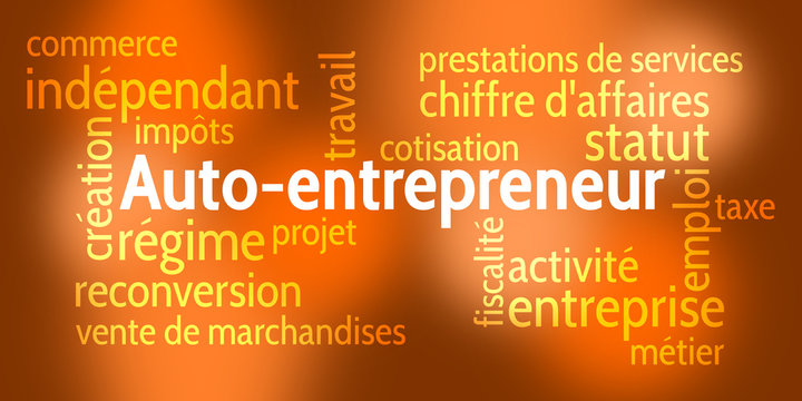 Nuage de Mots Auto-entrepreneur v7
