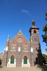 Fototapeta na wymiar Saint Patrick's Church Catholic Parish of Glen Innes, Australia