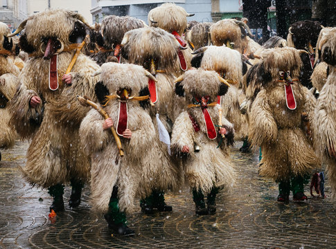 Kurentovanje is an old carnival event to celebrate the coming of spring and fertility. The most famous takes place every year in the city of Ptuj, Slovenia.