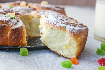 roses from yeast dough