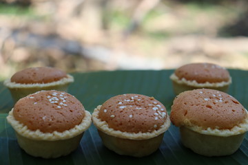 muffins on the table