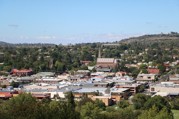 View to Armidale in New South Wales, Australia