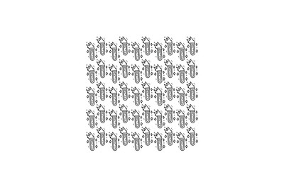 Lab tube pattern texture